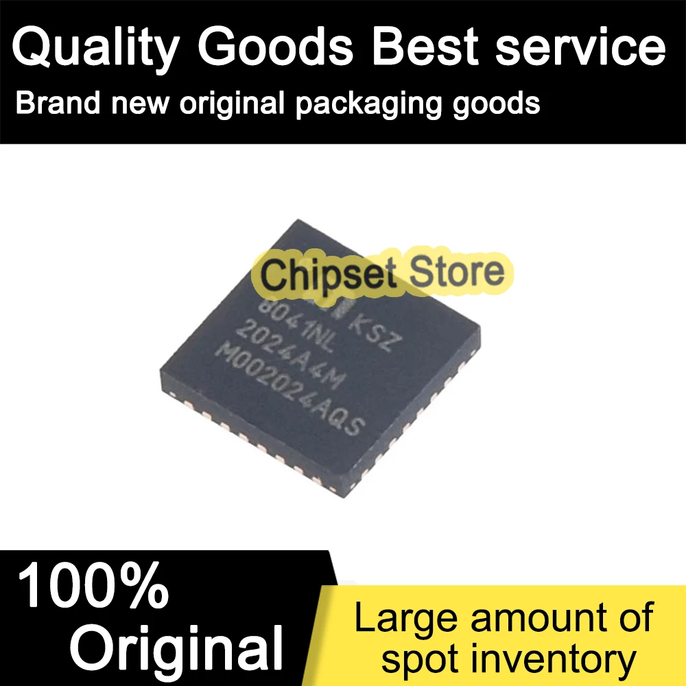 

5pcs/lot KSZ8041NLI-TR KSZ8041NLI QFN IC 100% Brand new