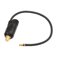 TIG Welding DKJ35-50 M12 Cable connector TIG Torch Plug with Argon gas hose  Fit WP9 & WP17 & WP18 & WP20 & WP26 Series