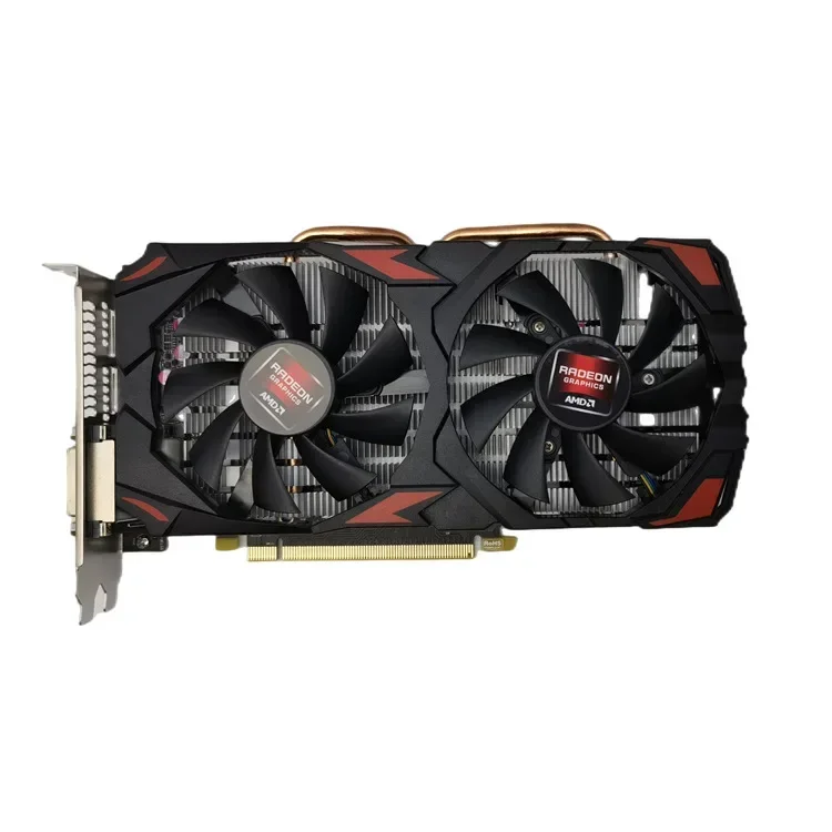 New RX580 8GB 2048SP desktop computer gaming high definition graphics card PUBG