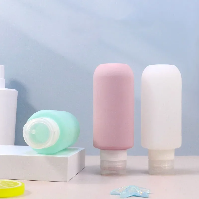 詰め替え可能なシリコンボトル,ポータブルトラベルアクセサリー,シャンプーコンテナ,空のローション,シャワーローション,卸売,200ml