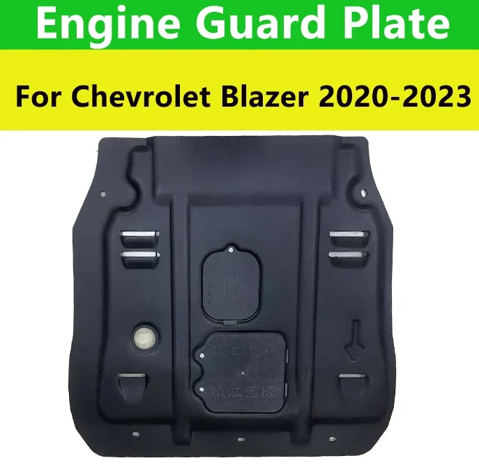 Acessórios do carro preto sob placa de proteção do motor paralama placa respingo escudo lama fender placa painel para chevrolet blazer 20-23.