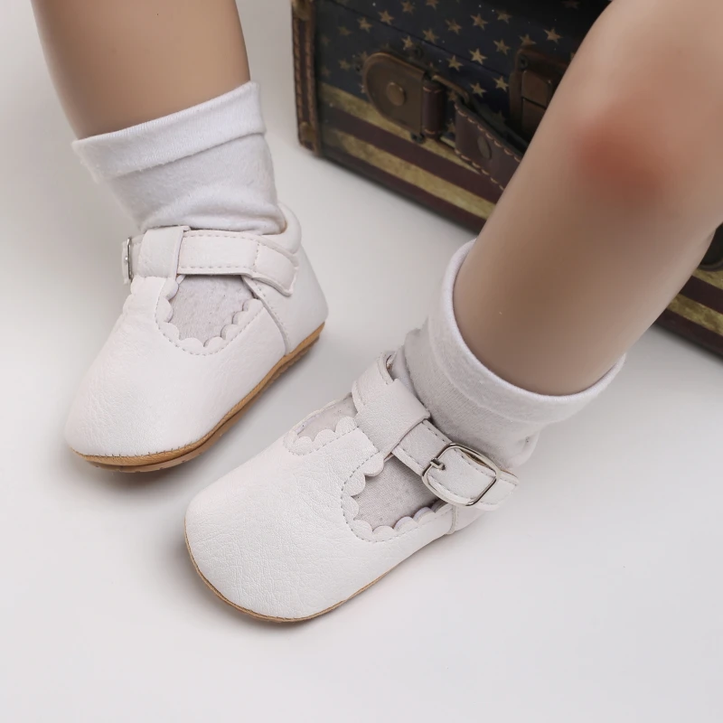 Lauflernschuhe für Babys (0–12 Monate), Prinzessinnenschuhe, PU-Leder, weiche Sohle, niedlich, modisch – Detail 19