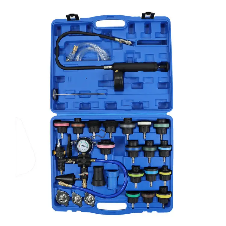 Automotive Water Tank Leak Test Detector and Vacuum Coolant Radiator Pump Pressure Cooling System Tester