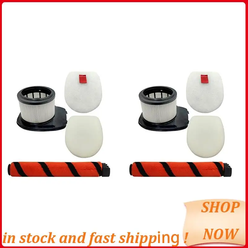 

2X Floor Roller Brush HEPA Filter Foam Filter Kit For Shark IC300 IZ251UK IZ201UK IZ102 Vacuum Cleaner Replacement Parts HOT!