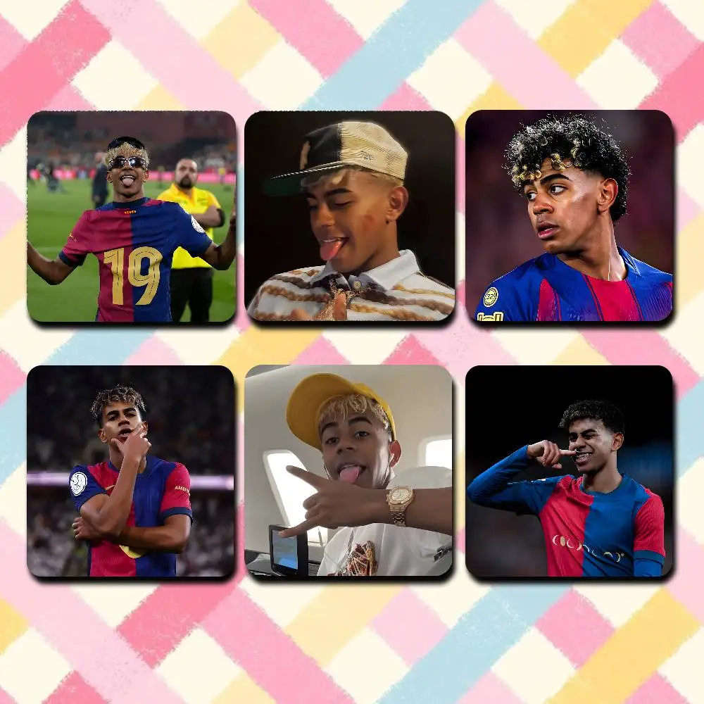 L-Lamine Football Yamal Refrigerator Magnets Cute Cartoon Magnetic Personality Decorations Creative Gifts