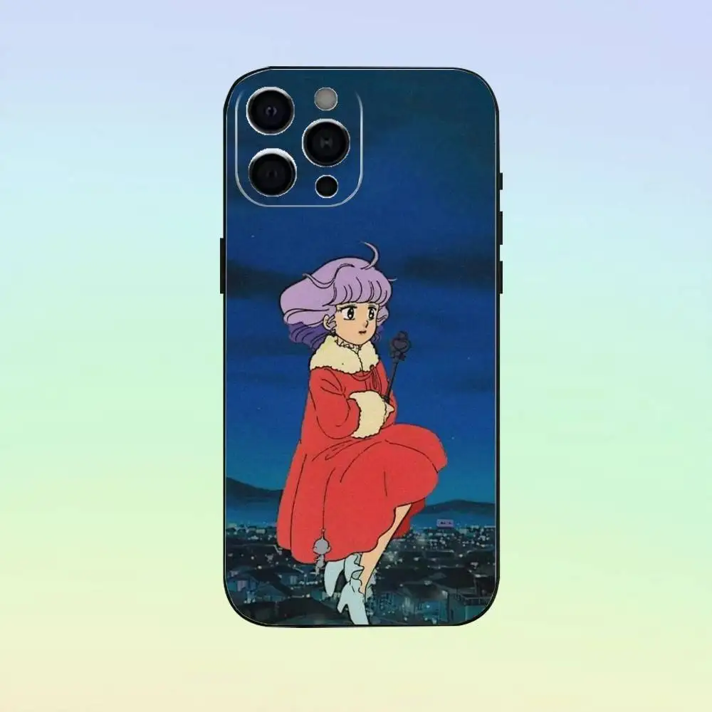 حافظة هاتف C-Creamy Magic M-Mami لهاتف iPhone 17,16,15,14,13,12,11، غطاء أسود من السيليكون الناعم #4