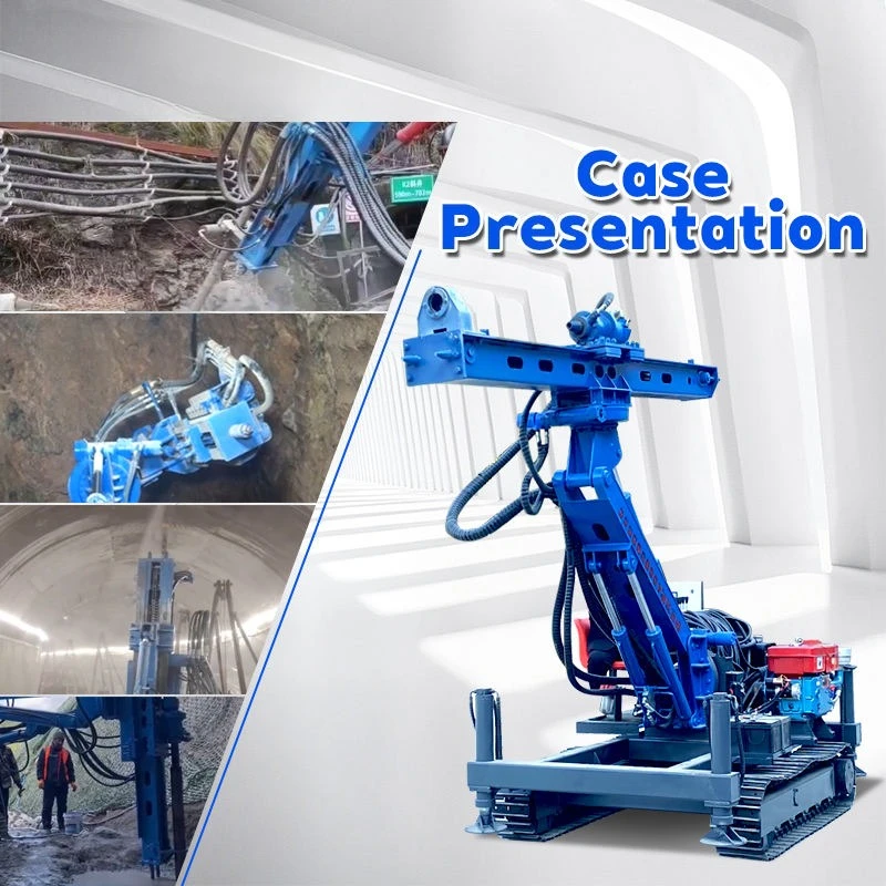 

China New Crawler Type Rotary Drill Rig Machine Jet Grouting Rotary Drill Rig Anchor Bore Hole Drilling Rig Machine for Mexico