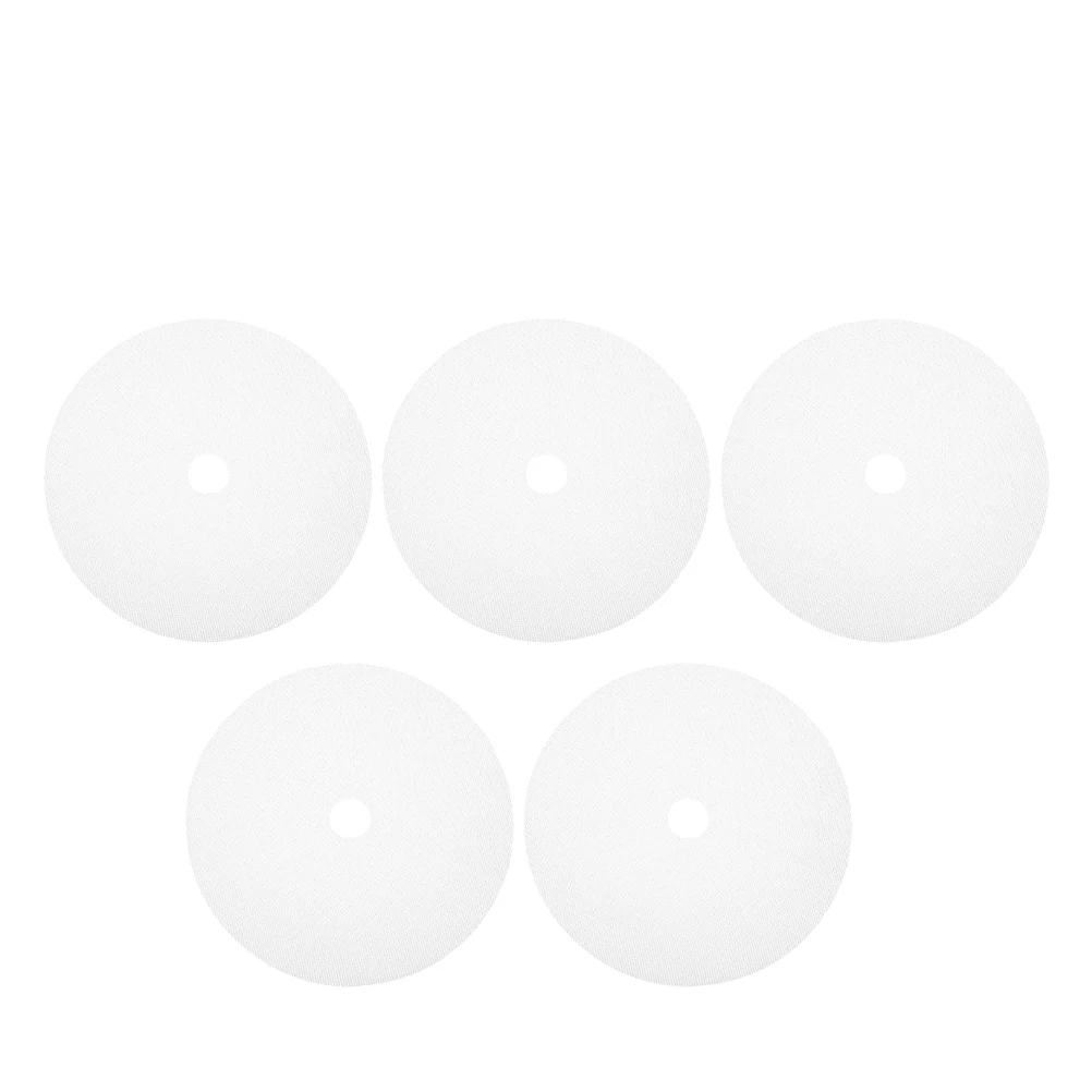 

5 Pcs Round Silicone Drying Pad Dryer Silica Gel Dried Meat Food Dehydrator Mat