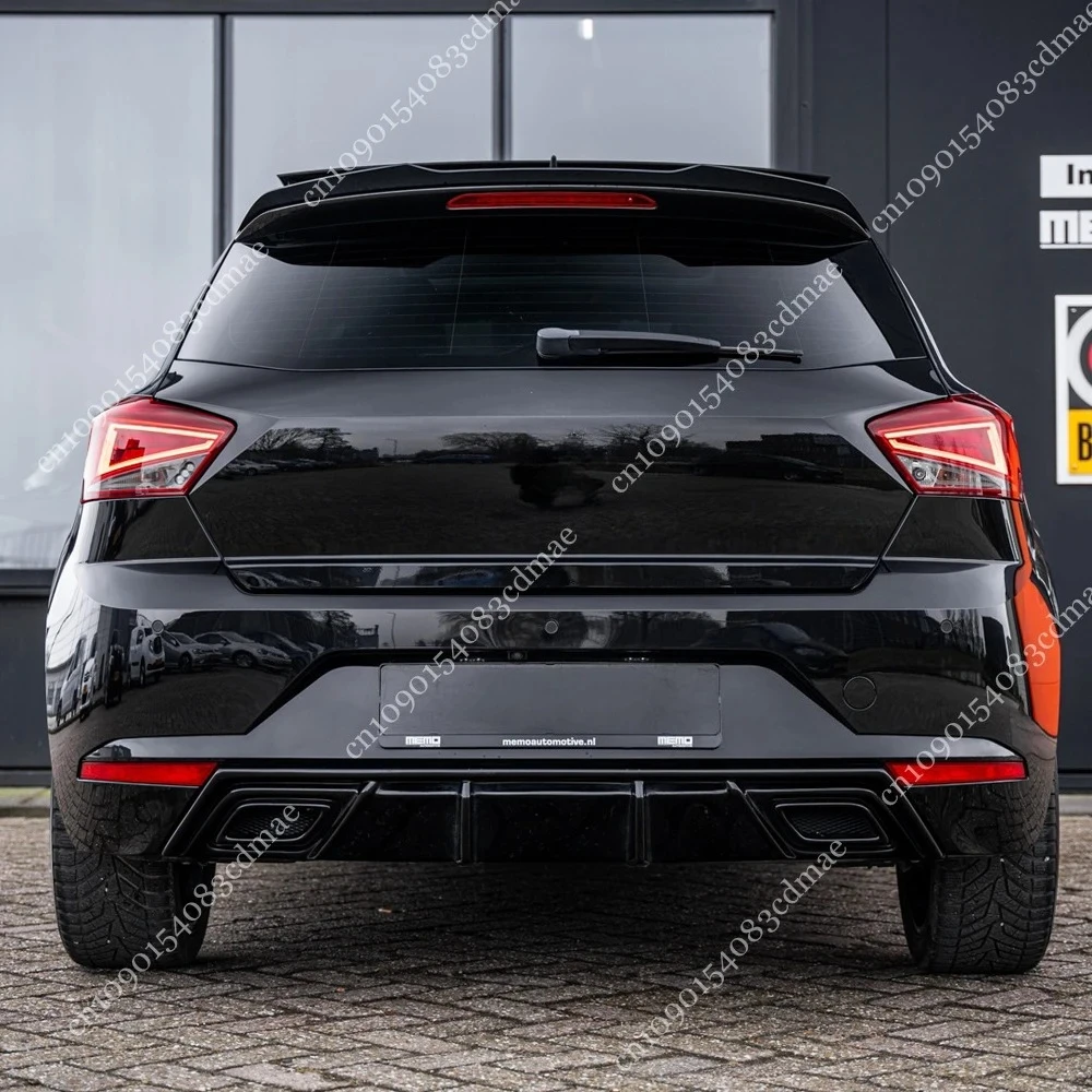 Rear Spoiler Wing For Seat Ibiza Mk5 FR & Standard 2017-2025 Hatchback Custom Roof Wing Boot Lip Splitter Decoration Gloss Black - view 3