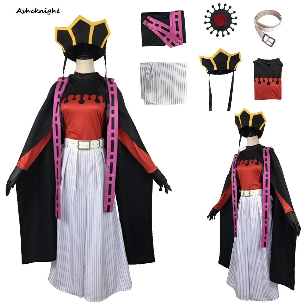 douma-costume-cosplay-per-donna-fantasia-per-adulti-anime-top-pantaloni-mantello-cappello-cintura-carnevale-di-halloween-travestimento-abiti-da-festa-vestito