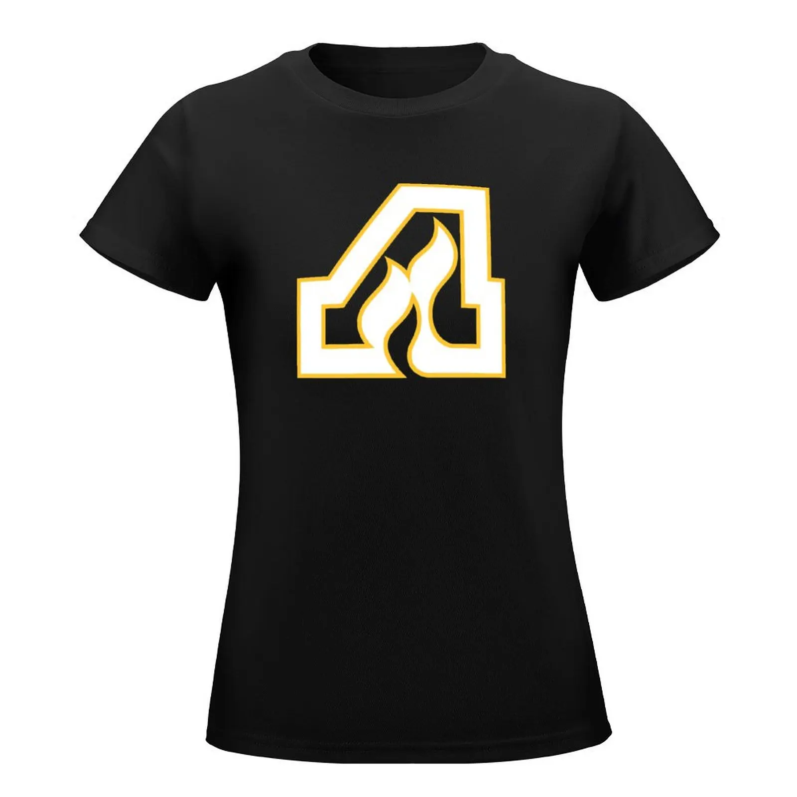 Atlanta Flames Logo T-Shirt summer tops cute tops cute clothes summer top new edition t shirts for Women