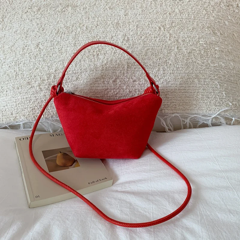 

Маленькая партия, осенне-зимняя новая стильная сумка, модная модная замшевая сумка через плечо, женская сумка на плечо, сумка подмышками