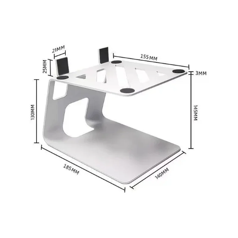 Premium Load-bearing Audio Base for Edifier MR4/N300/G1500 Swans D100 Resonance Isolation Steel Desktop Support Rack