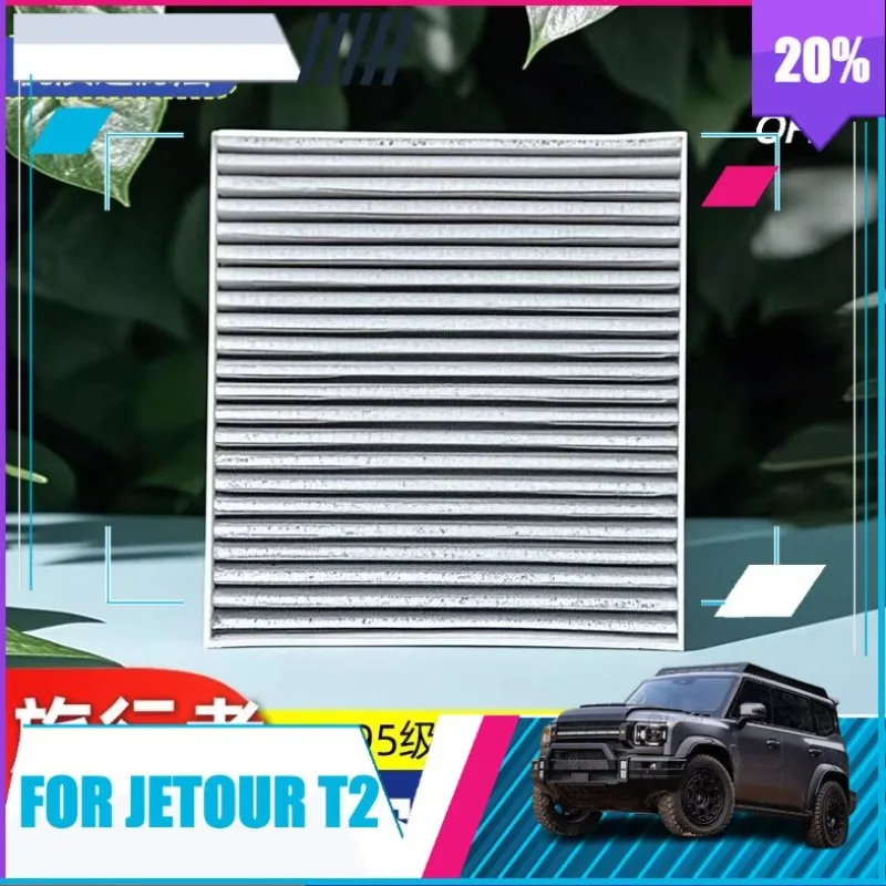 Cabin Air Filter for Jetour Traveler T2 PM2 5 N95 Cabin Filter Replacement HVAC Air Conditioning Accessories Maintenance