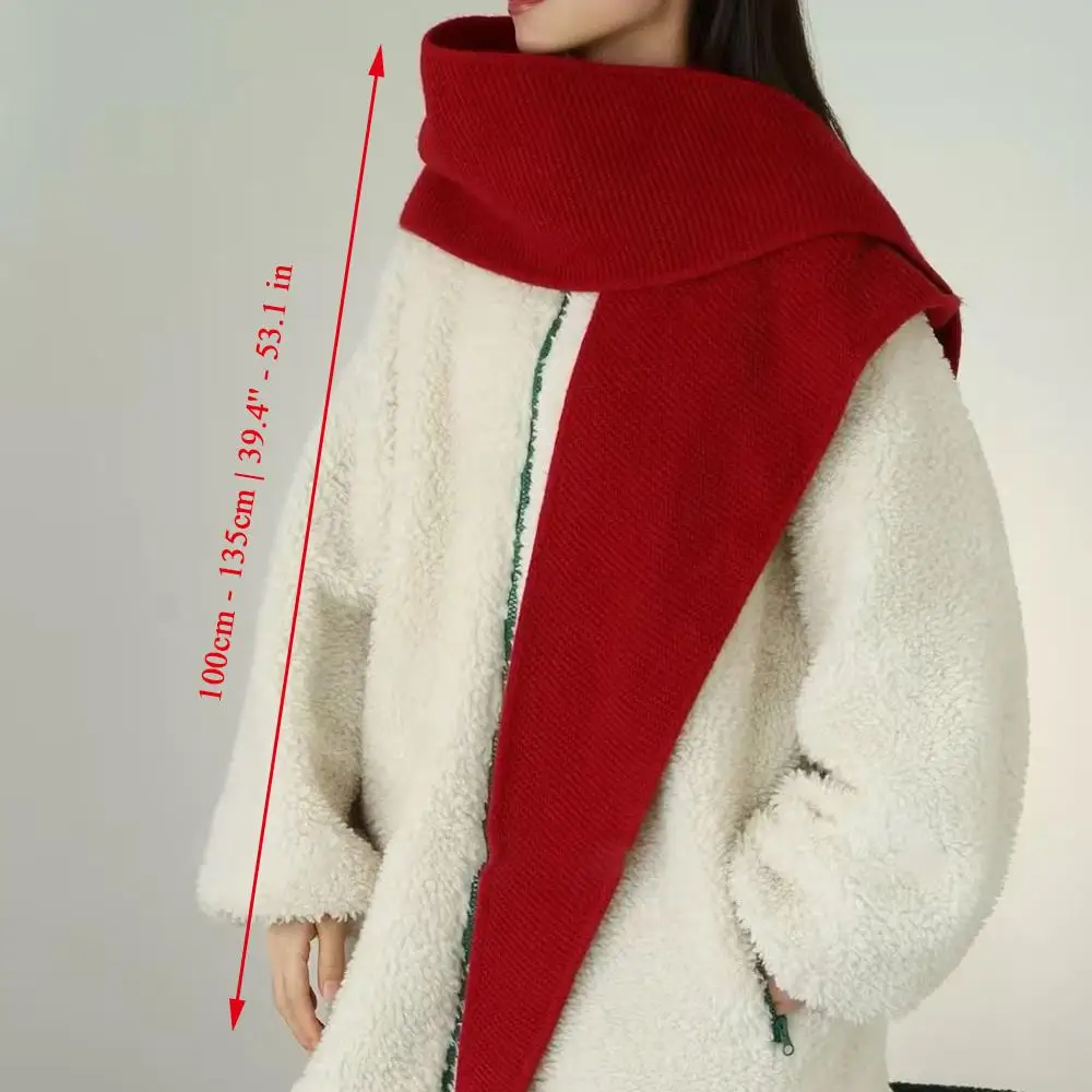 100% الصوف الكبير صوفي وشاح بيني القبعات الدافئة المعتاد هود بالاكلافا الشتاء قبعة يندبروف موضة النساء غطاء حماية الأذن