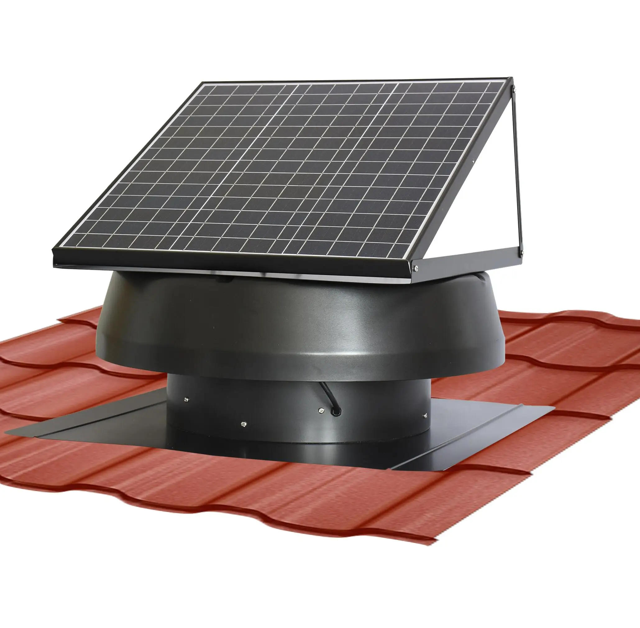 fan air extractor 60W solar industrial roof kitchen smoke extractor fan patent design roof air exhaust fan