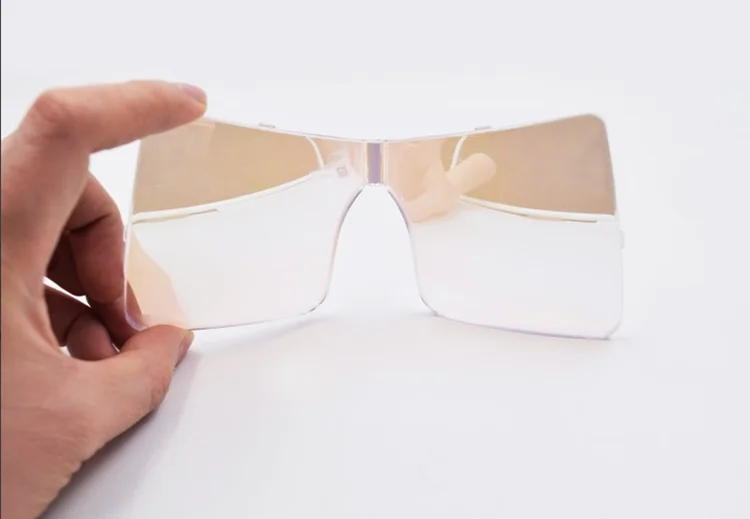 Single-piece Photochromic ar Lens ar combiner with 50%  reflective coating for ar glasses