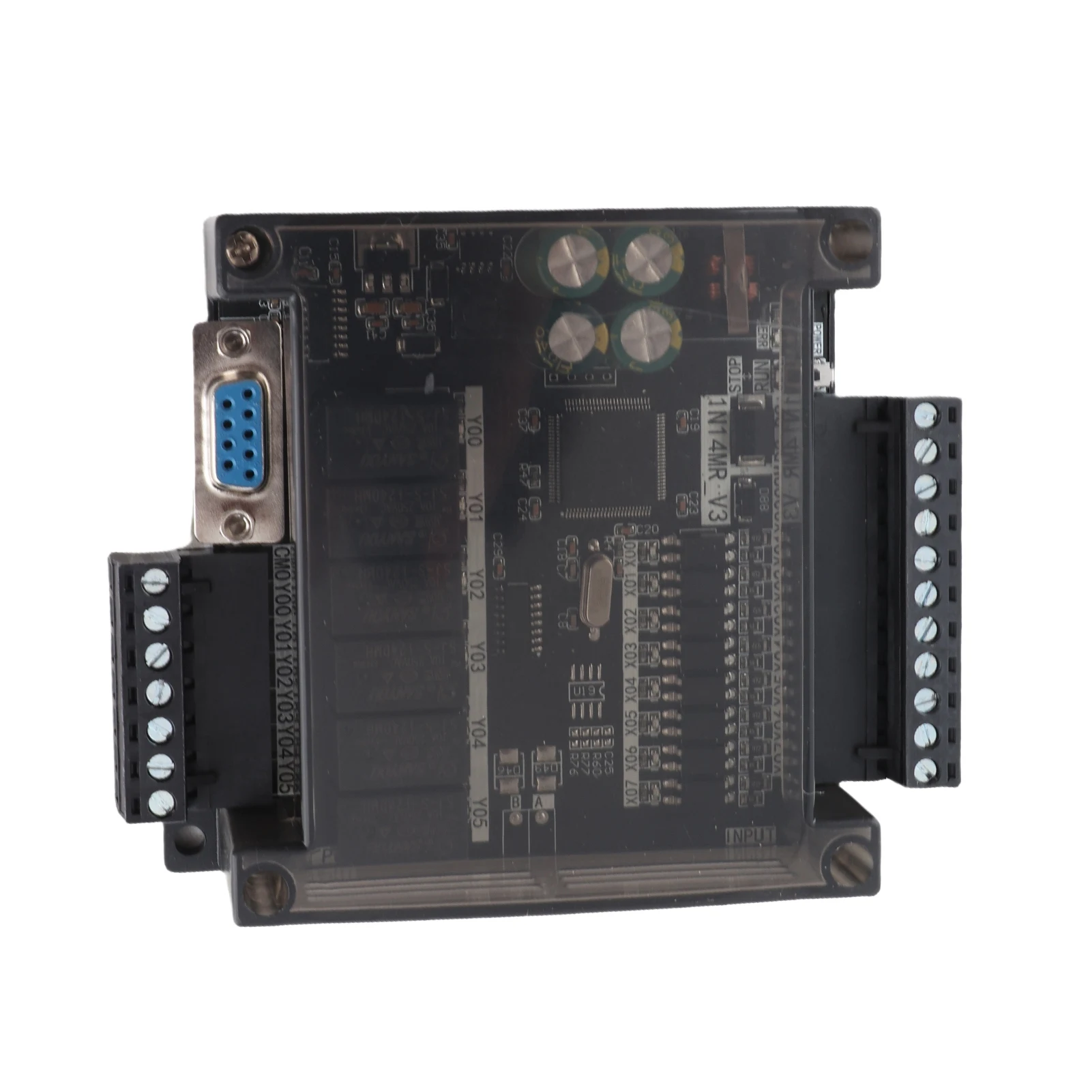 24 فولت PLC وحدة DC24V FX1N-14MR لوحة تحكم صناعية PLC للبرمجة المنطق تحكم التتابع الناتج PLC تحكم PLC التتابع