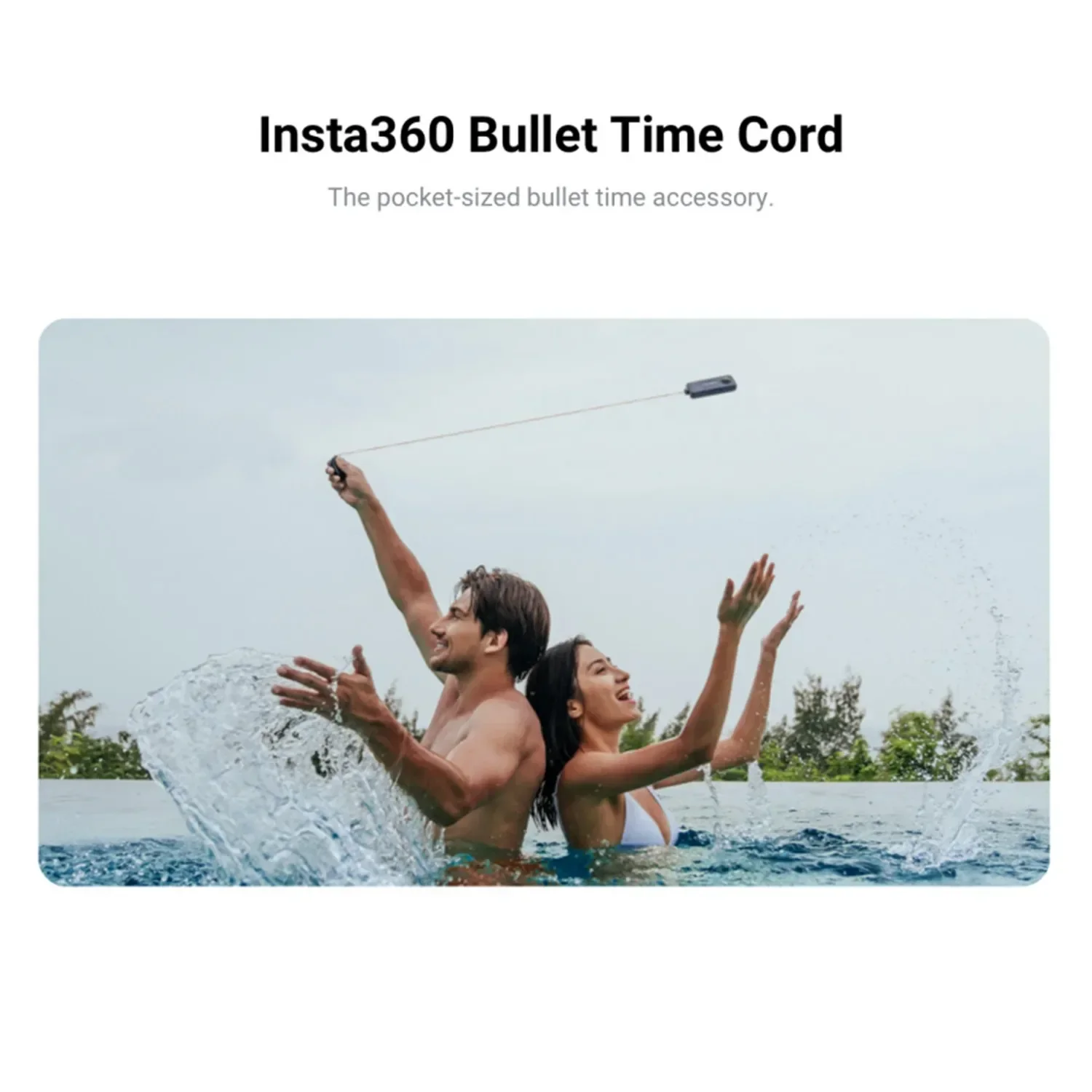 Insta360 Bullet Time Cord for ONE X2/ONE R/ONE X/ONE Insta360 ONE X2 Accessories handheld retractable Bullet Time Cord