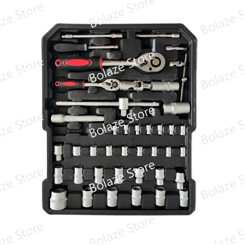 399-piece Sleeve Combination Auto Repair Tools Household Manual Wrench Set Ratchet Screwdriver Hardware Toolbox