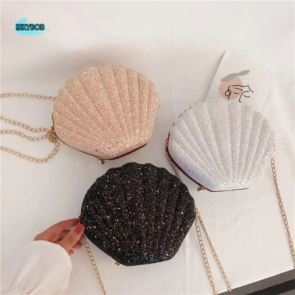 

Модная блестящая вечерняя банкетная сумка на молнии с цепочкой, сумка на плечо, небольшой кошелек, сумка для телефона с блестками, женская сумка через плечо