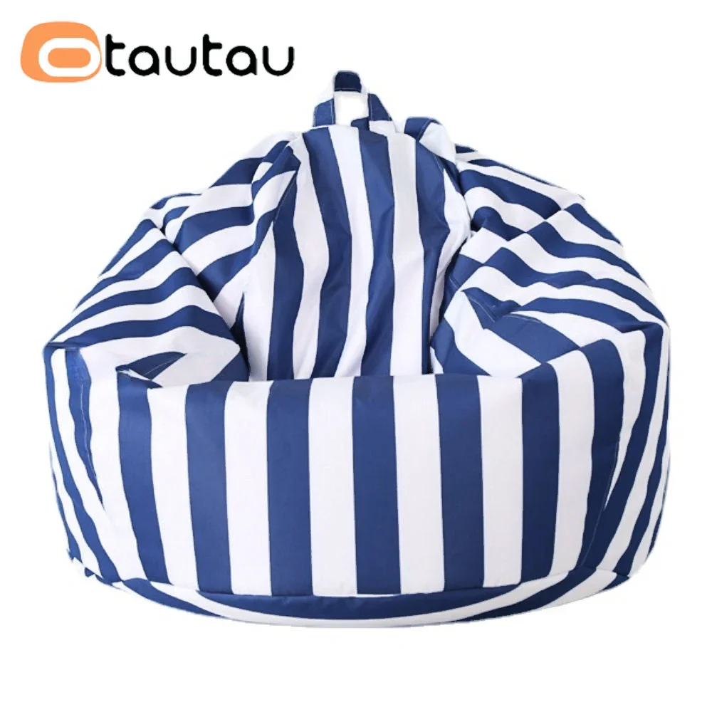 OTAUTAU-Puf sin relleno impermeable para exteriores, Puf para salón, playa, jardín, silla de esquina, asiento Puf Sac DD046
