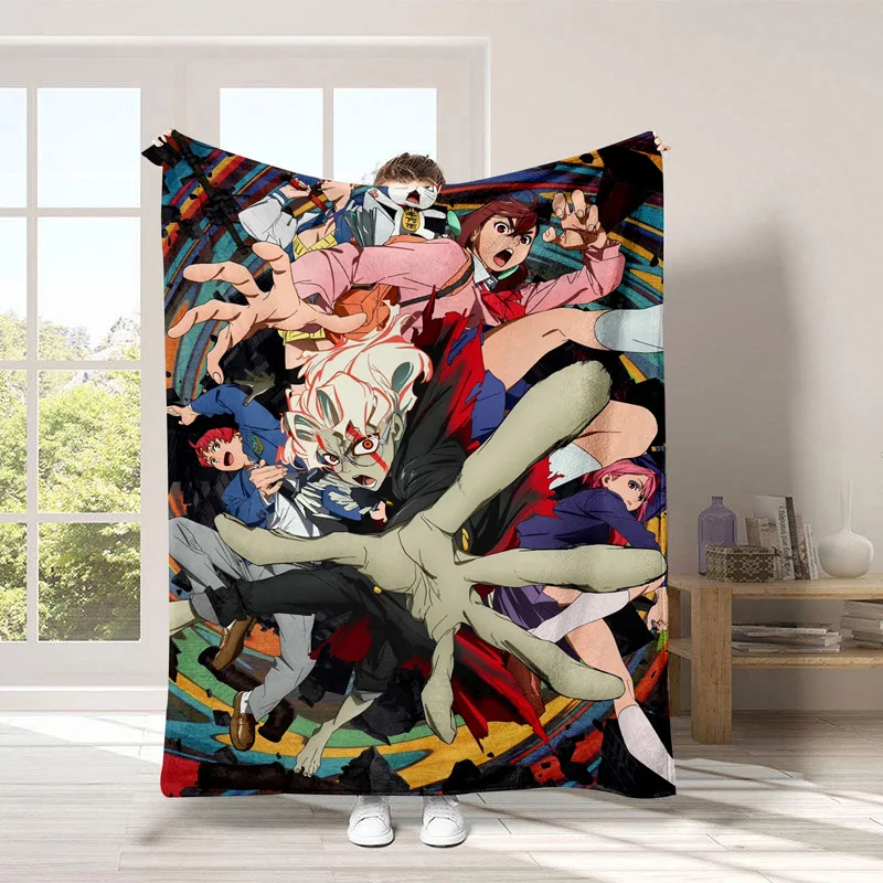 

Фланелевое одеяло Dandadan Manga разных размеров, мягкие нечеткие плюшевые одеяла Okarun для дивана, дивана и кровати