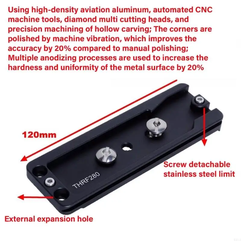 لوحة إطلاق سريعة R91A لعدسة RF 200-800mm لتربيز ARCA متوافق