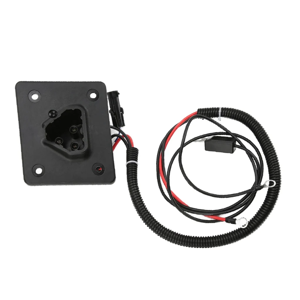 Black Reliable And Durable Golf Carts Charging Adapter For  RXV TXT 48V Charging Easy To Install