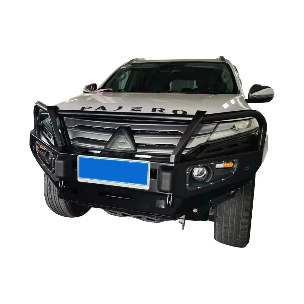 

Off-Road Metal Front Bumper Body Kit with Bull Bar for VW Amarok, Durable Car Bumpers for Volkswagen, Heavy-Duty Protection