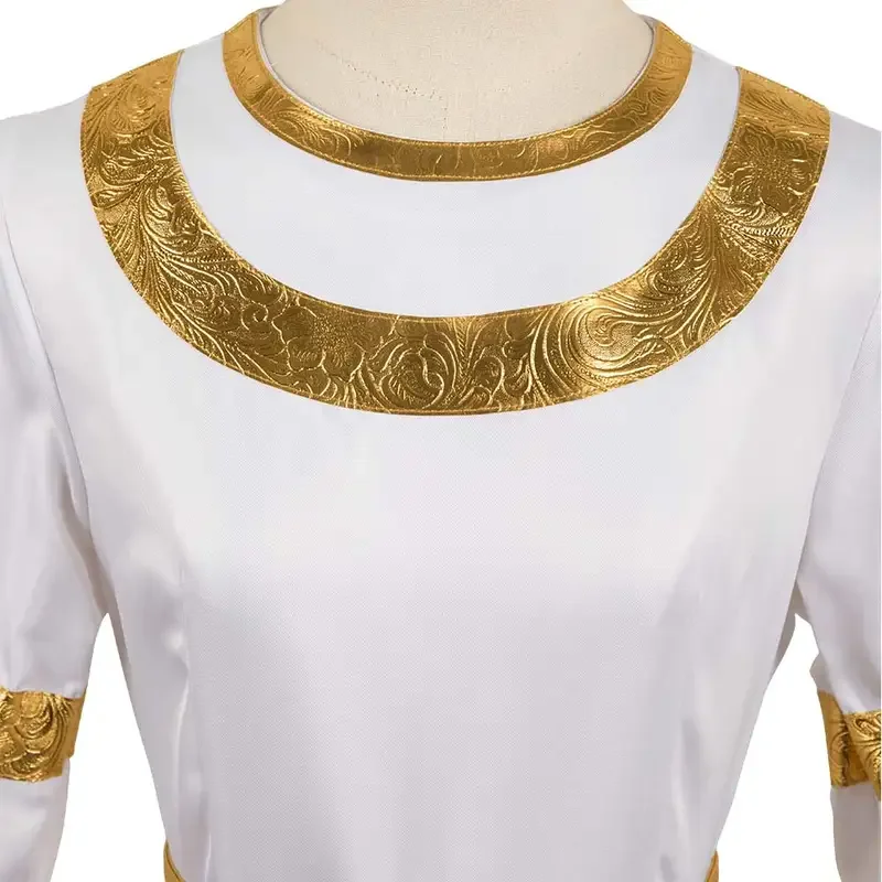 Miquella Cosplay Women White Dress Anime Game Elden Cosplay Ring Costume Disguise Roleplay Fantasia Outfits Cloth for Adult