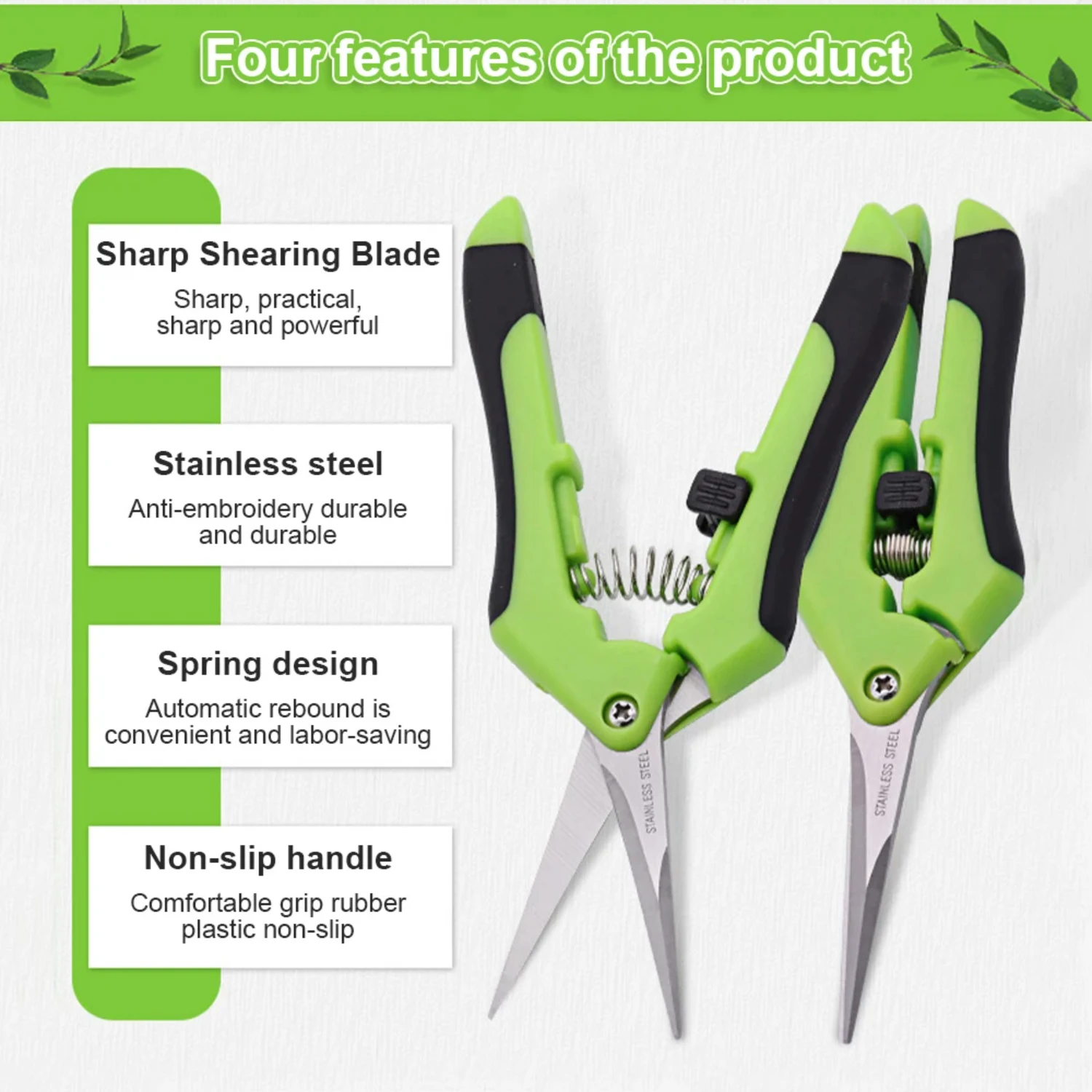 High-quality, versatile garden pruning shears for efficient trimming, shaping, and cutting - essential tools for bonsai, fruit t