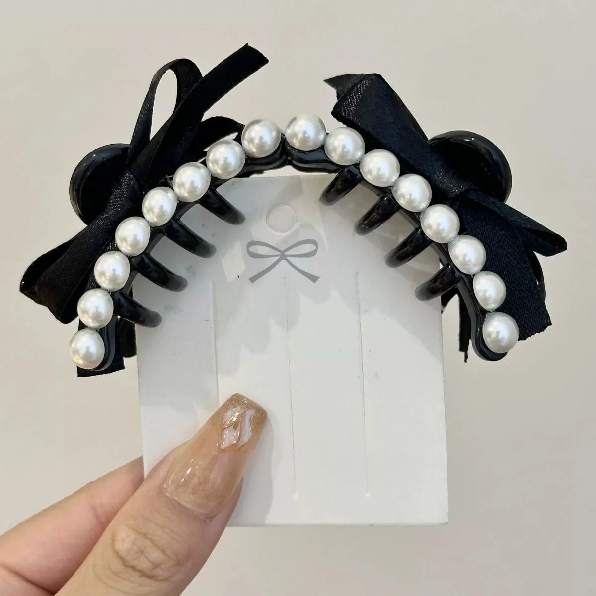 2 Stücke Frauen Kleine Schleife Haarklammern Süße Prinzessin Kopfbedeckung Fransen Haarspangen Haarspangen für Mädchen Mode Haarschmuck – Detail 9