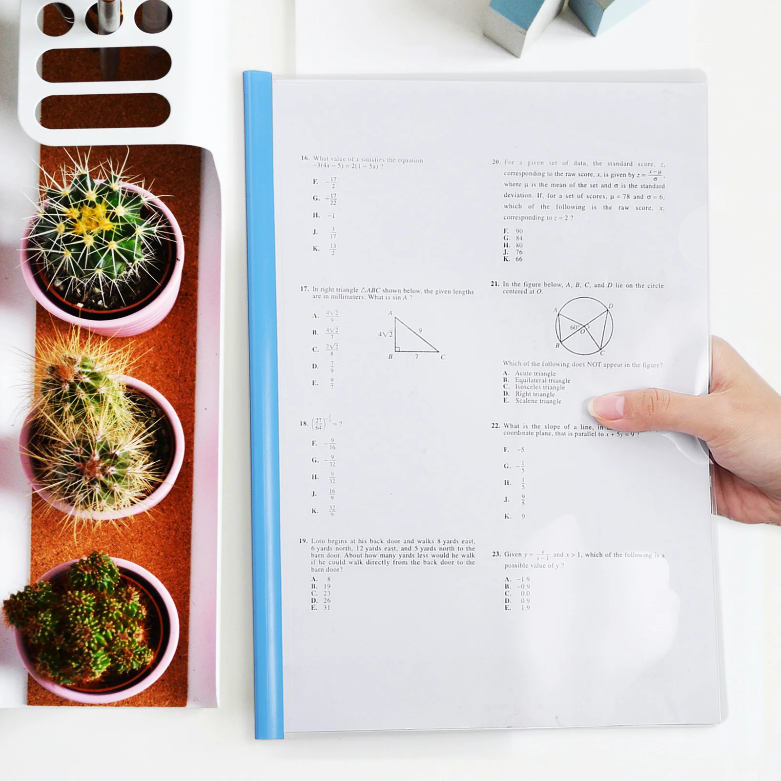 

10pcs Loose-Leaf Binder A4 60 Sheet Slide Binder Plastic Document Organizer Folder For School Office Portfolio