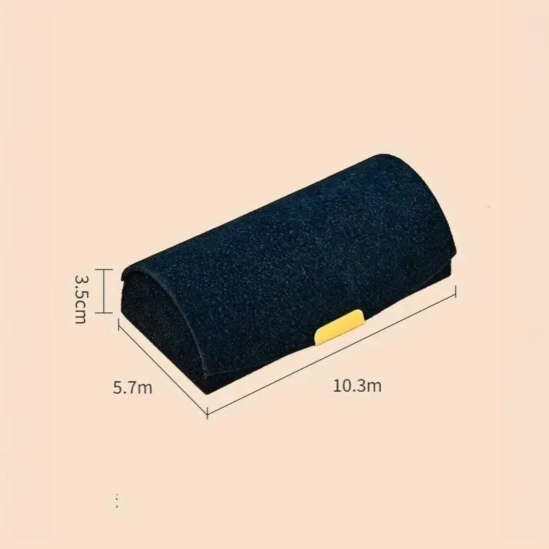 Bogenförmige, tragbare Schmuckschatulle, ideal für Geschäftsreisen und Reisen, mit Anti-Oxidations-Schutz, Ring-Schmuckschatulle, Samtstoff, Zubehör. – Detail 8