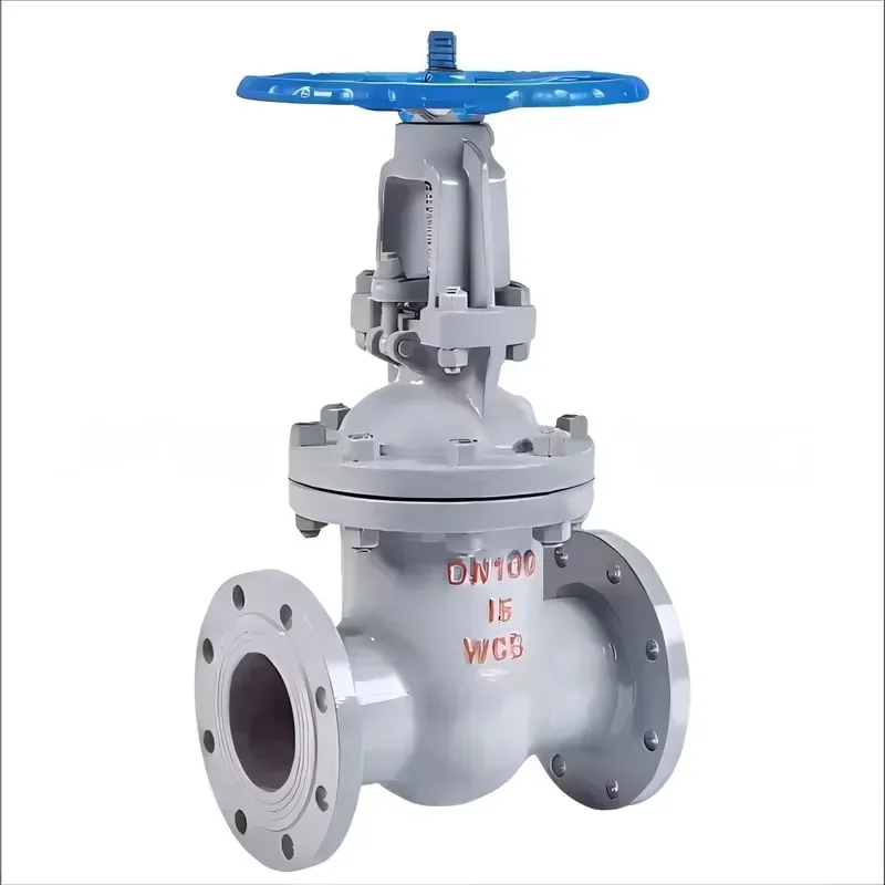 Hanqian Heavy Cast Steel Hard Seal Wedge Flange Gate Valve Manual High Temperature and High Pressure Water Service
