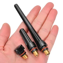 3pcs/set Welding Kit TIG Gas Lens Collet Body Kit For WP-17 WP-18 WP-26 TIG Welding Torch L/M/S Size Welding Torch Accesories
