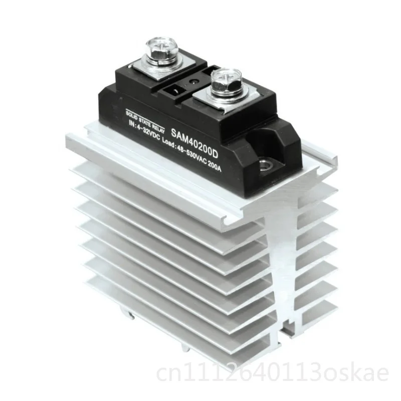 GOLD Single Phase 120A Industrial Grade Solid State Relay SAM40120D DC Control AC
