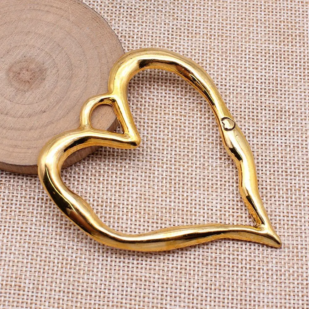 Jewelry Making Big Heart Charms Pendant Cute Phone Pendant 1pcs