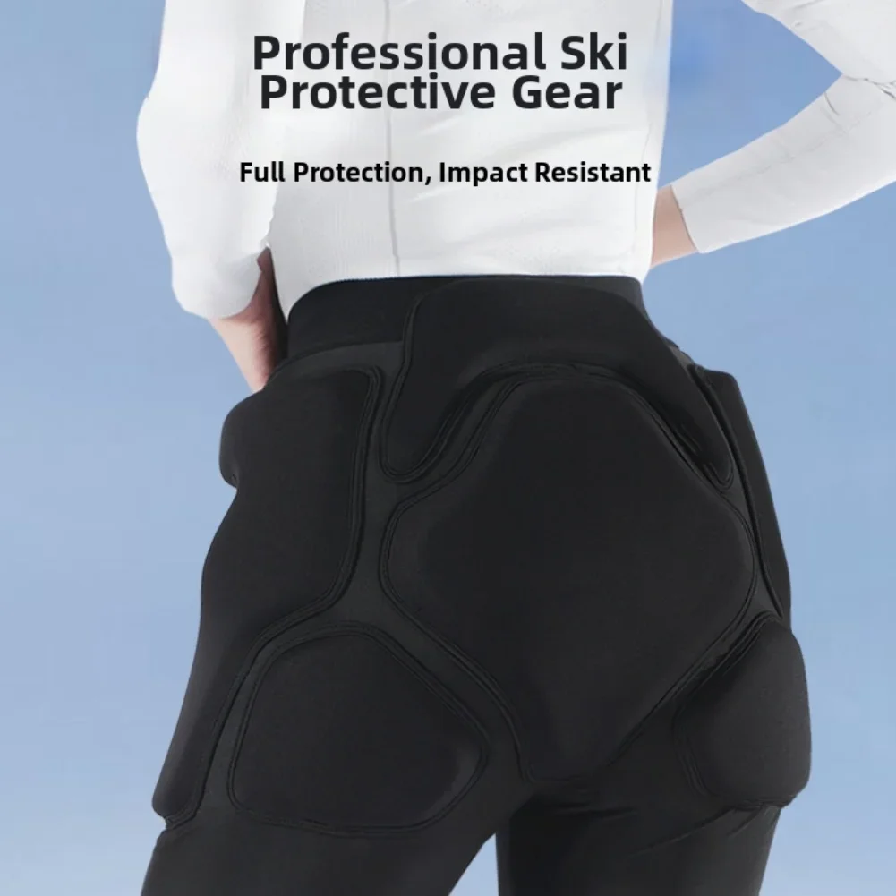 Breathable and Lightweight For Hip Protection Gear for Active Use in Snowy Environments with Flexible Movement Support