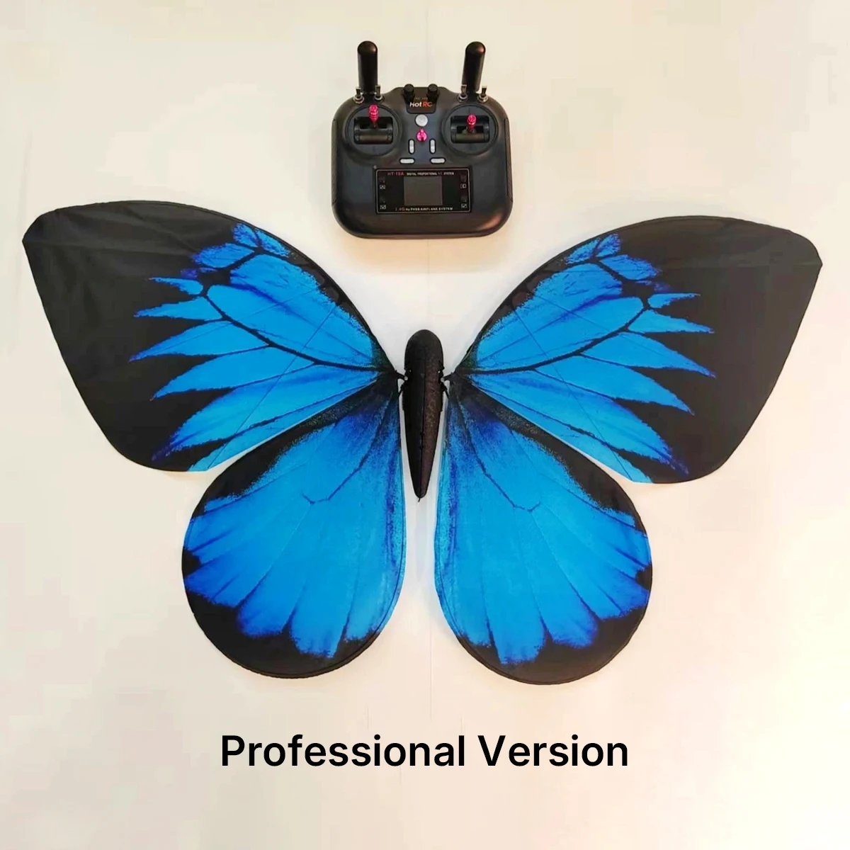 Remote Control Bionic Butterfly Flapping WingEasy Powerful Motor Stage Performance Concert Educational Wedding DIY