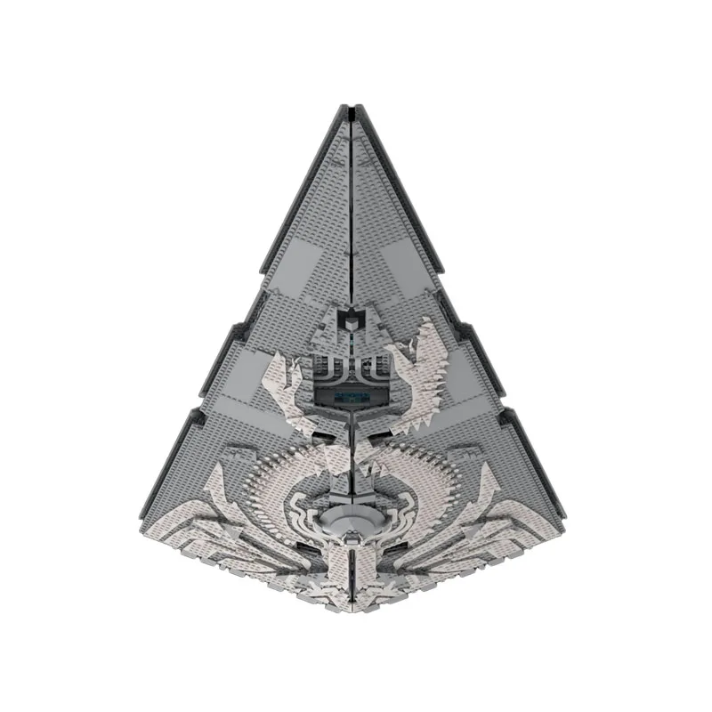 MOC-200403 نموذج مكعبات بناء سفينة حربية فضائية جديدة، 5932 قطعة، هدية لعبة للأولاد والأطفال لعيد الميلاد وعيد الميلاد #1