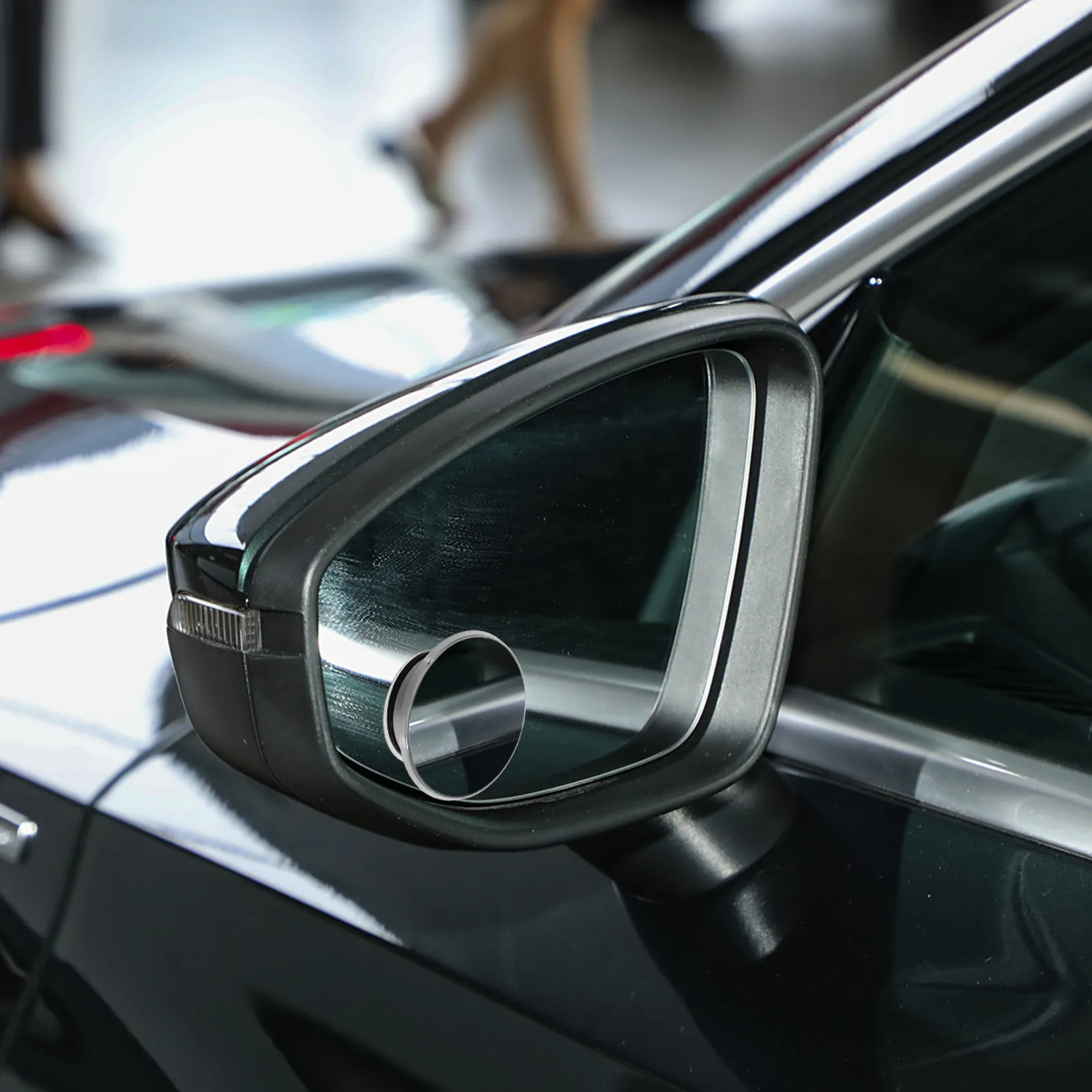

2Pcs Blind Spot Mirror Suction Cup Car Rear View Mirror Wide Angle for Reversing Parking Compact Round Design Universal Fit