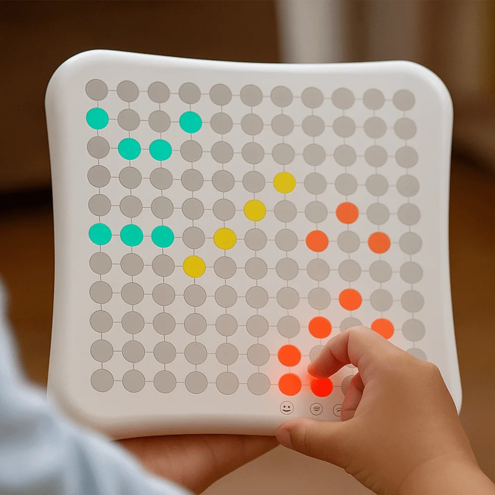 

Portable AI Intelligent Gobang 5-in-1 Educational Smart Electronic Gomoku Interactive Two-player Chess Board Game Family Party