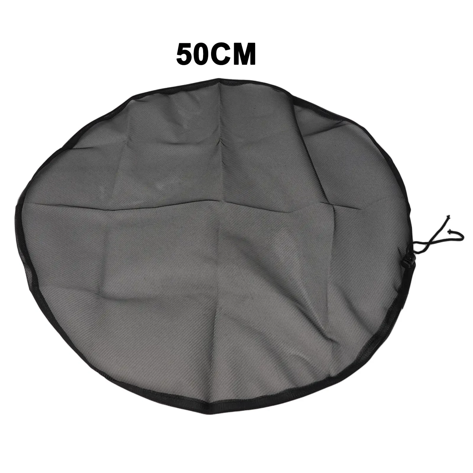

50cm Rain Bucket Net With Cord Rain Bucket Water Bucket Covers Water Tank Protection Lid Rain Collect Tools Home Garden Supplies