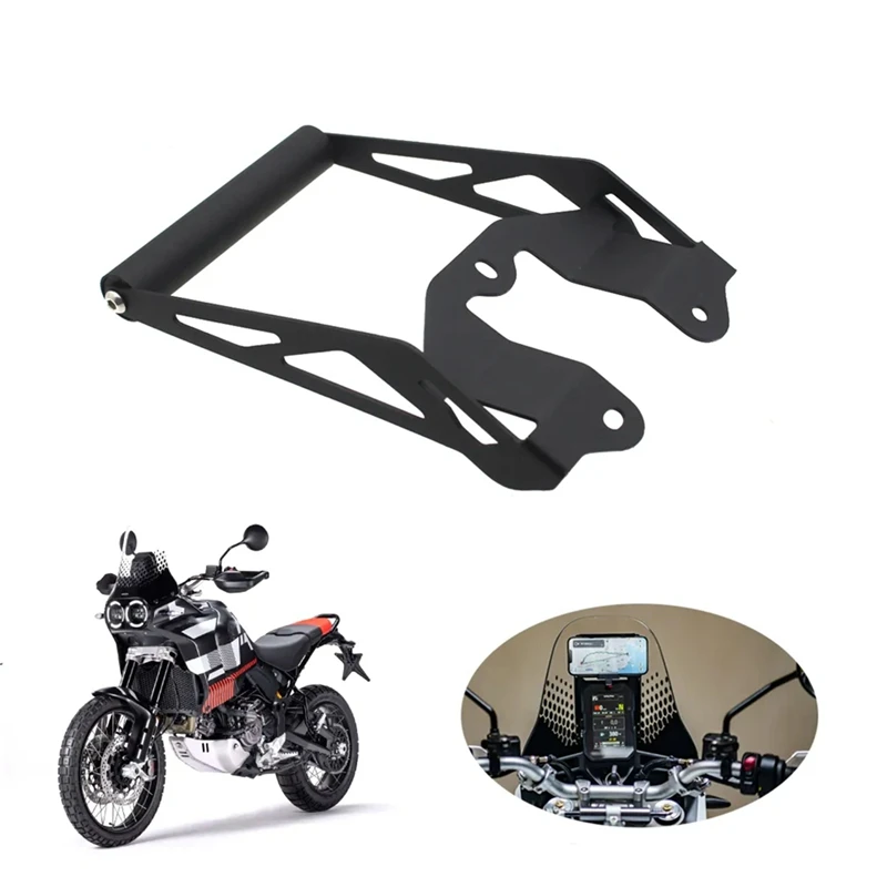 Motorcycle Navigation Bracket Mount Smartphone GPS Holder For Ducati Desert X Rally 2022 2023(12MM) Parts