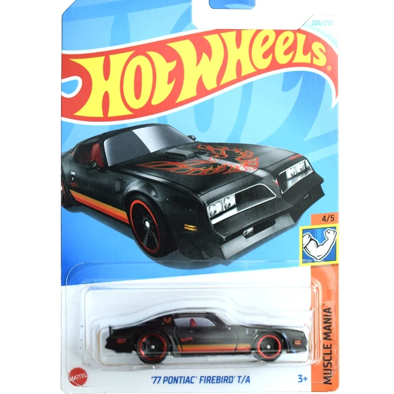 24L Hot Wheels Car Let\'s Race Boys Toys 1:64 Diecast Motorcycle Ducati Pontiac Firbird Toyota Tacoma Formula Vehicles Model Gift