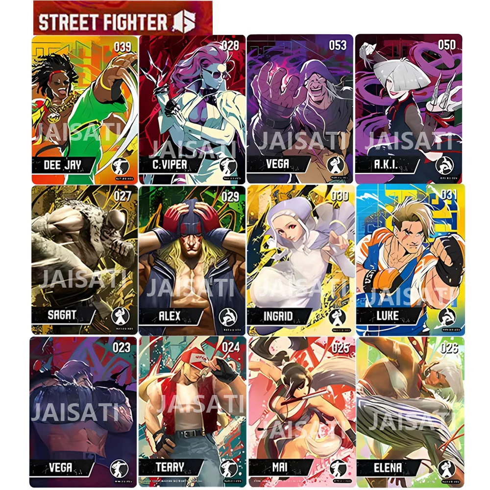 

Карты Street Fighter 6 Series 2: Элена, Вега, Занги, Майза для разблокировки терминала Switch, фотообои