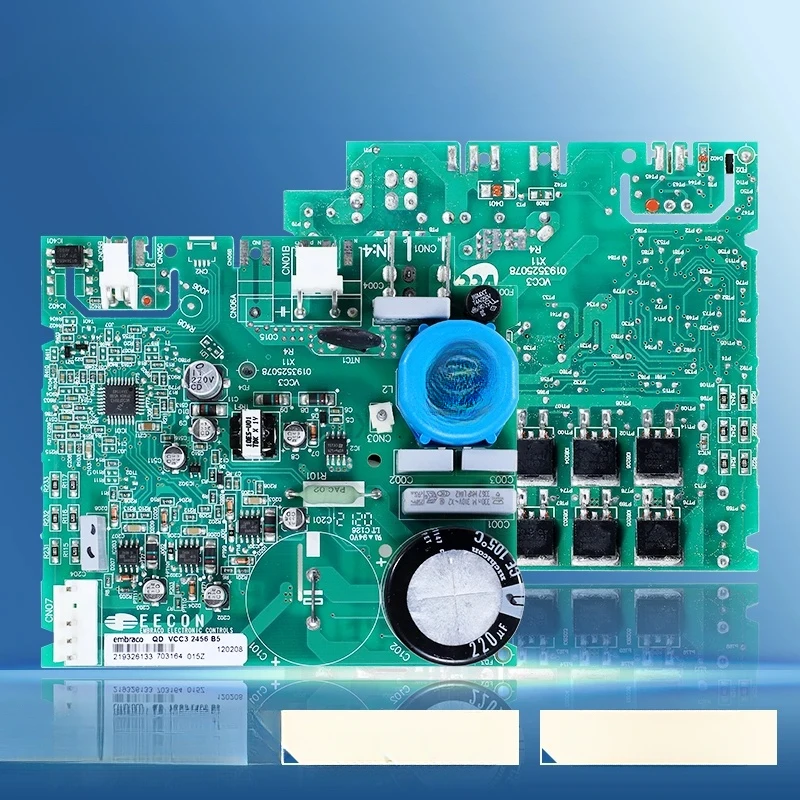 Para sanyo hidromassagem geladeira embreagem compressor vcc3 2456 placa de acionamento de frequência variável desmontagem