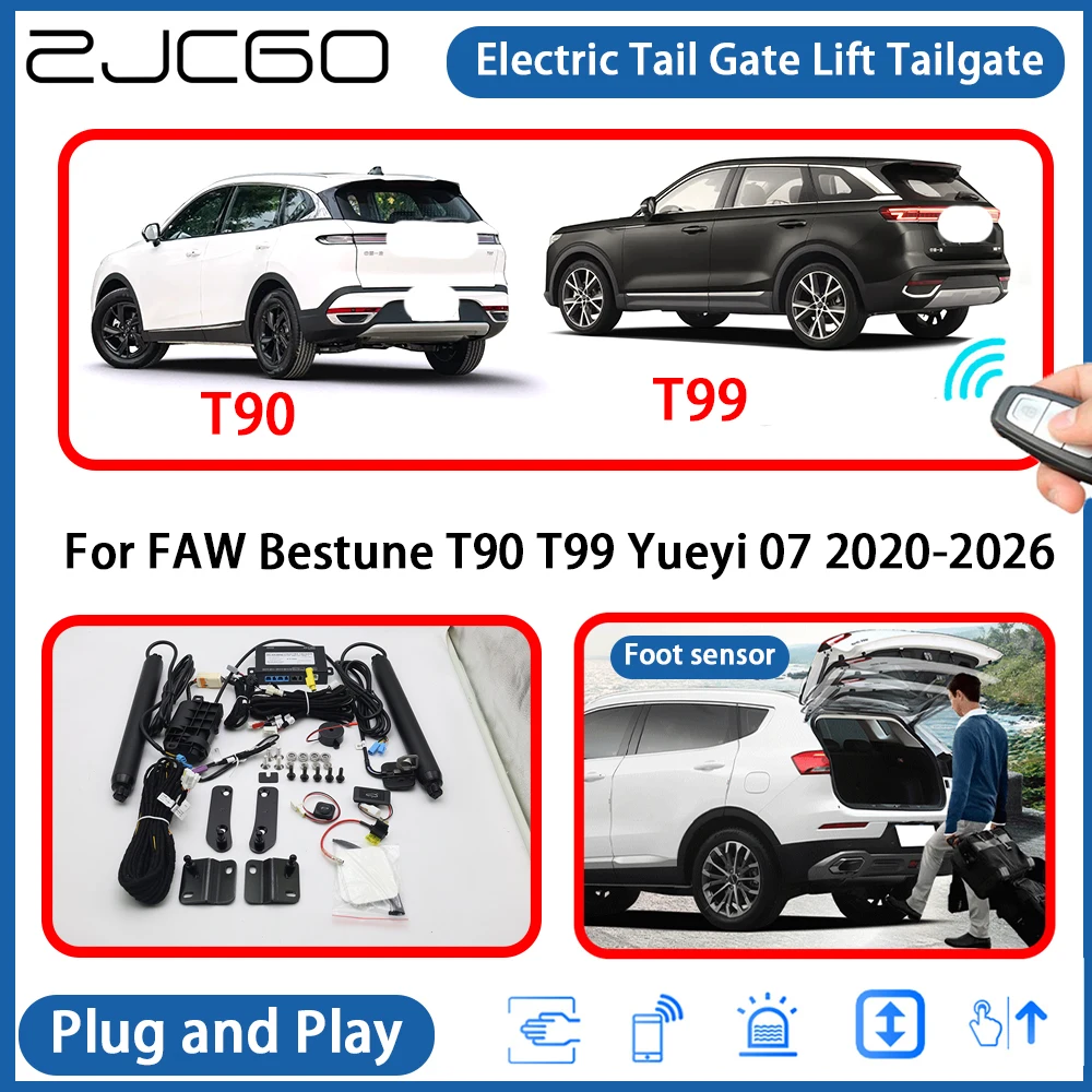for FAW Bestune T90 T99 Yueyi 07 2020-2026 Automatic Powered Tailgate Power Liftgate Electric Tail Gate Lift Assisting System